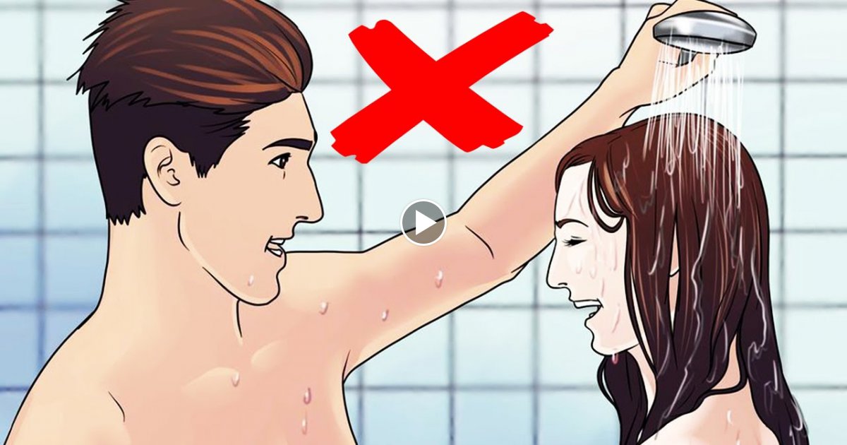 8 Dinge die du in der Dusche falsch machst ?