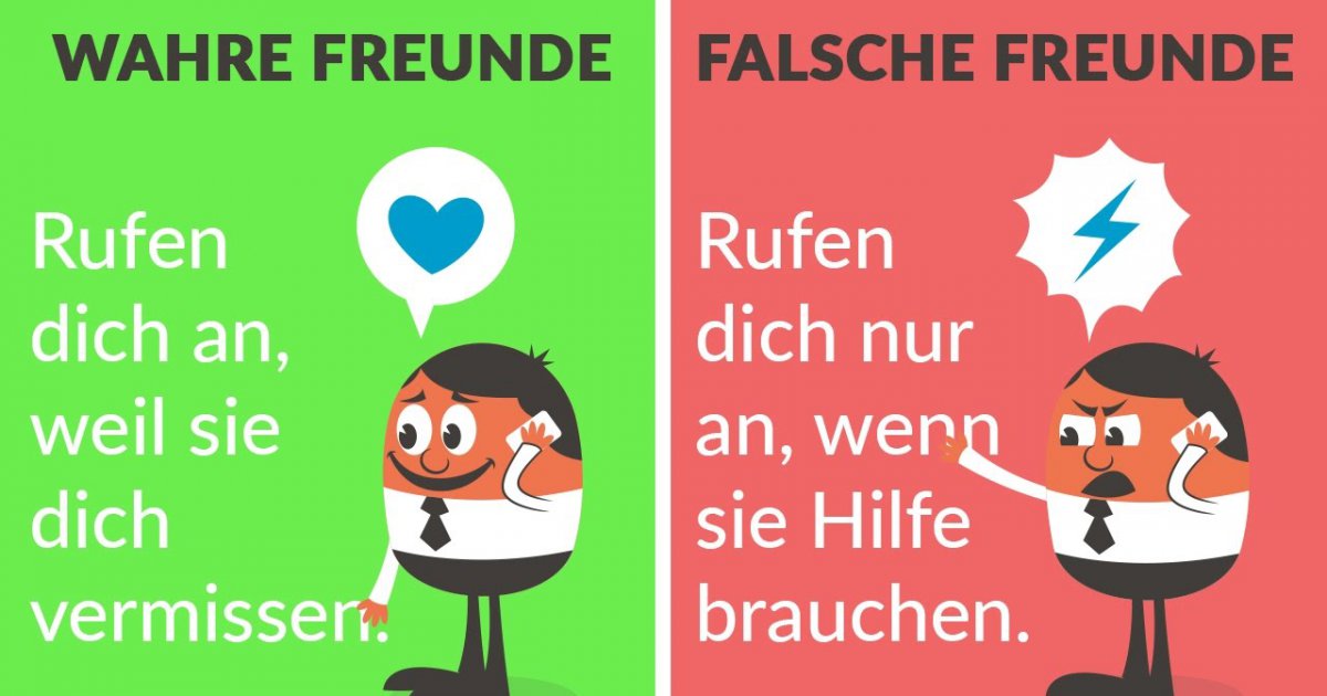 So erkennst du WAHRE FREUNDE