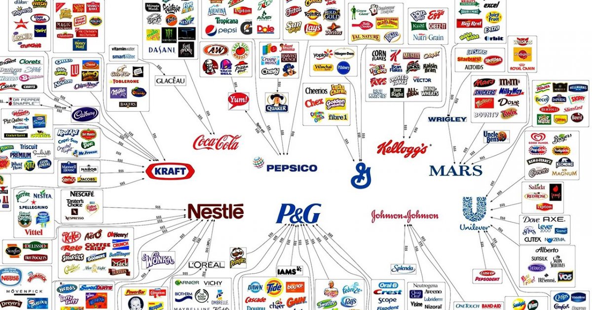 DIESE 10 Konzerne produzieren ALLES was Du kaufst ?