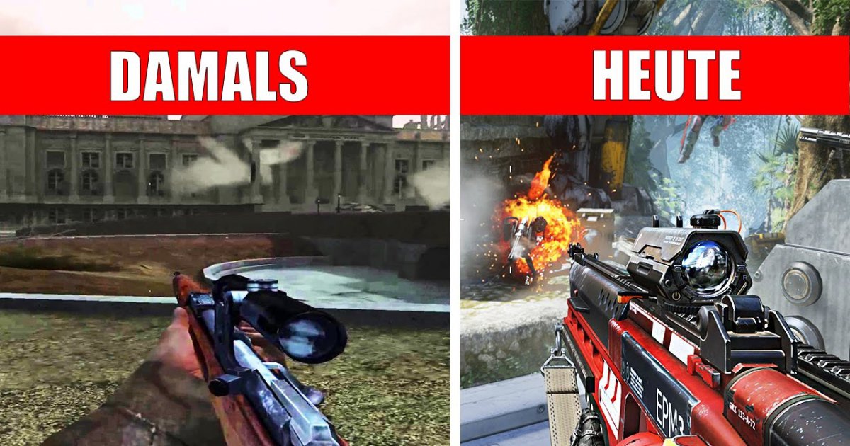 The Evolution of Call of Duty - Damals bis HEUTE!