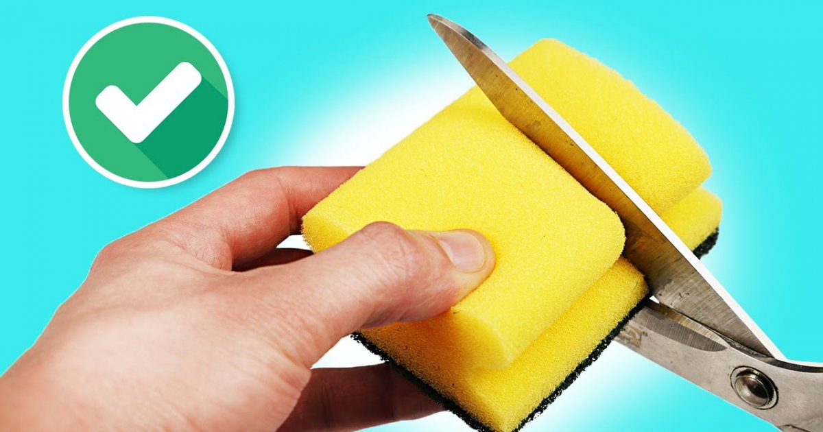 8 Geniale LifeHacks mit Schwämmen!