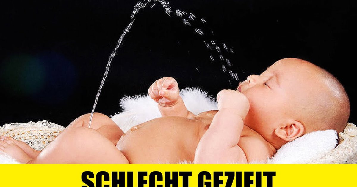 7 Babyfotos die genau zur richtigen Zeit geschossen wurden!