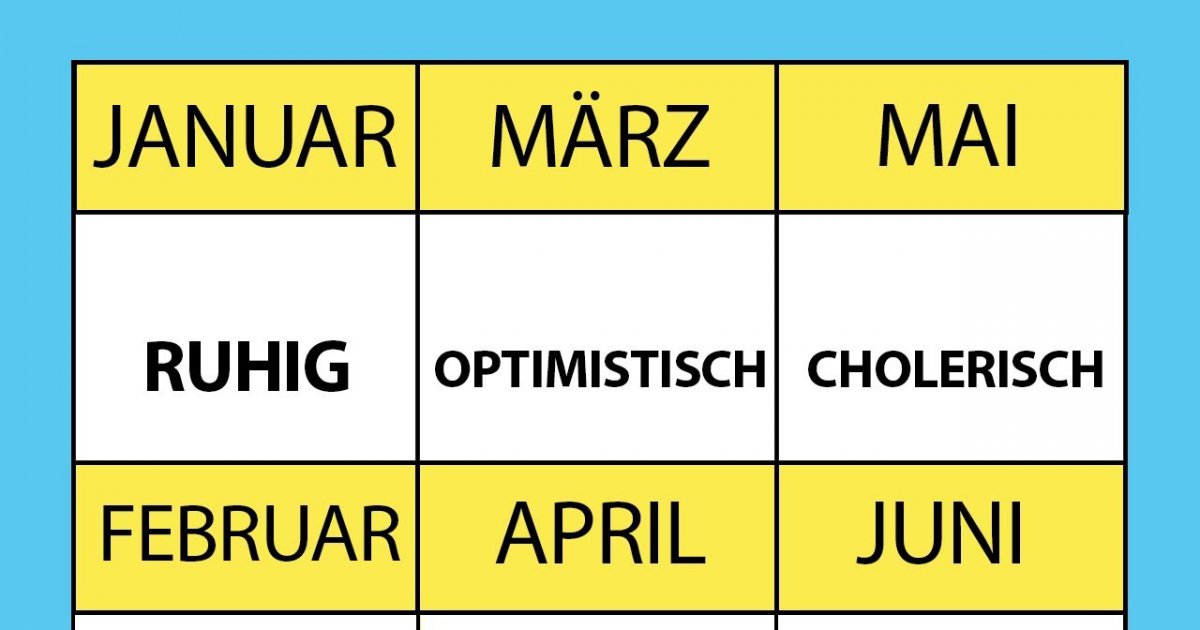 Das sagt dein Geburtsmonat über dich aus