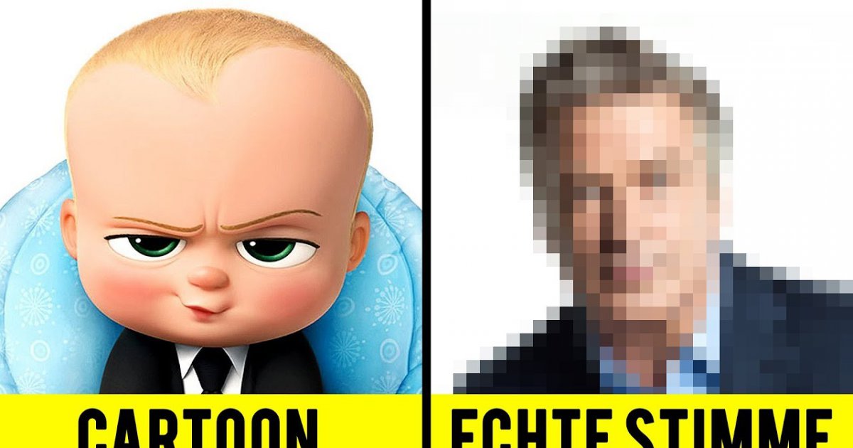 7 Cartoon Figuren und ihre Sprecher AUFGEDECKT!