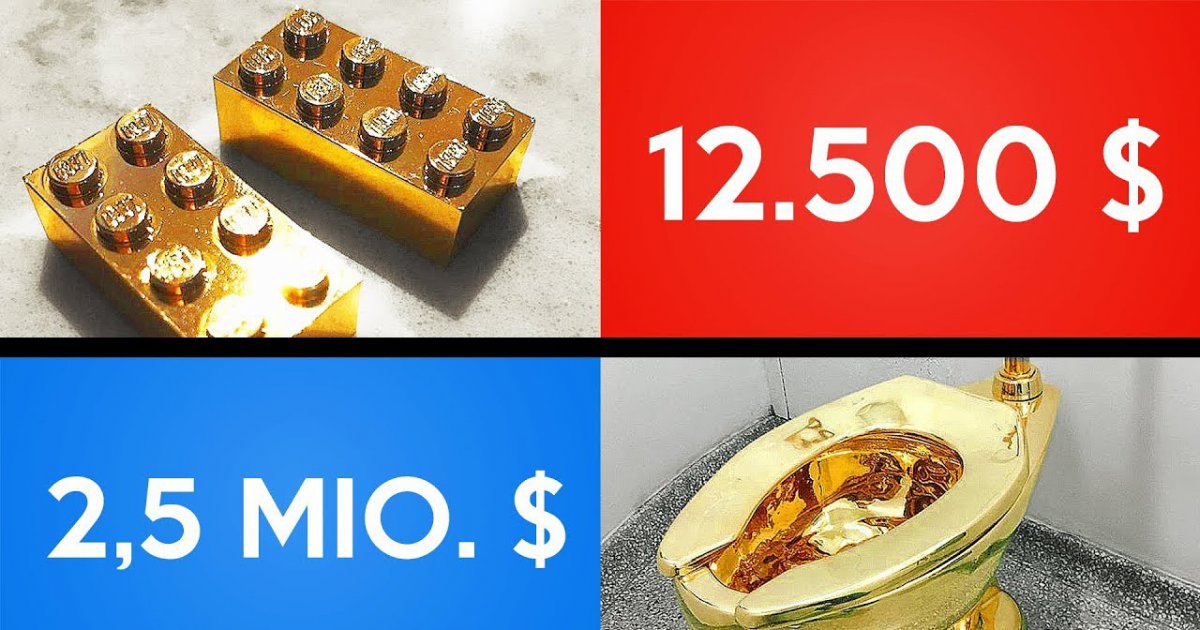 6 nutzlose Dinge mit einem unfassbaren Preis!! ?