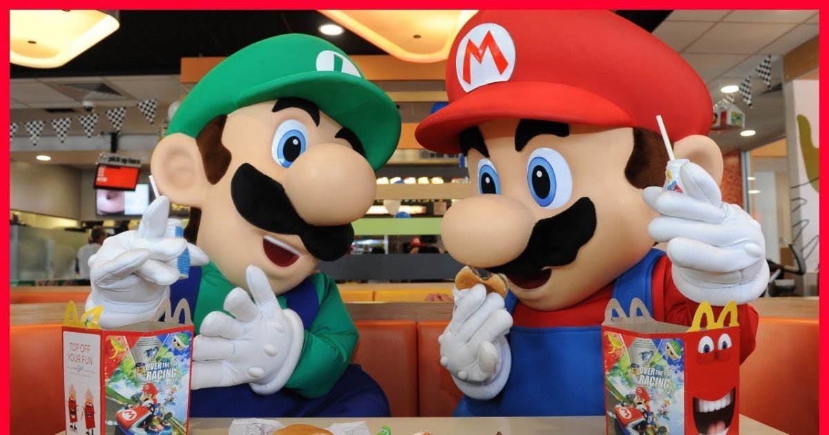 SUPER MARIO ODYSSEY - Luigi und Co  im HAPPY MEAL erhältlich!