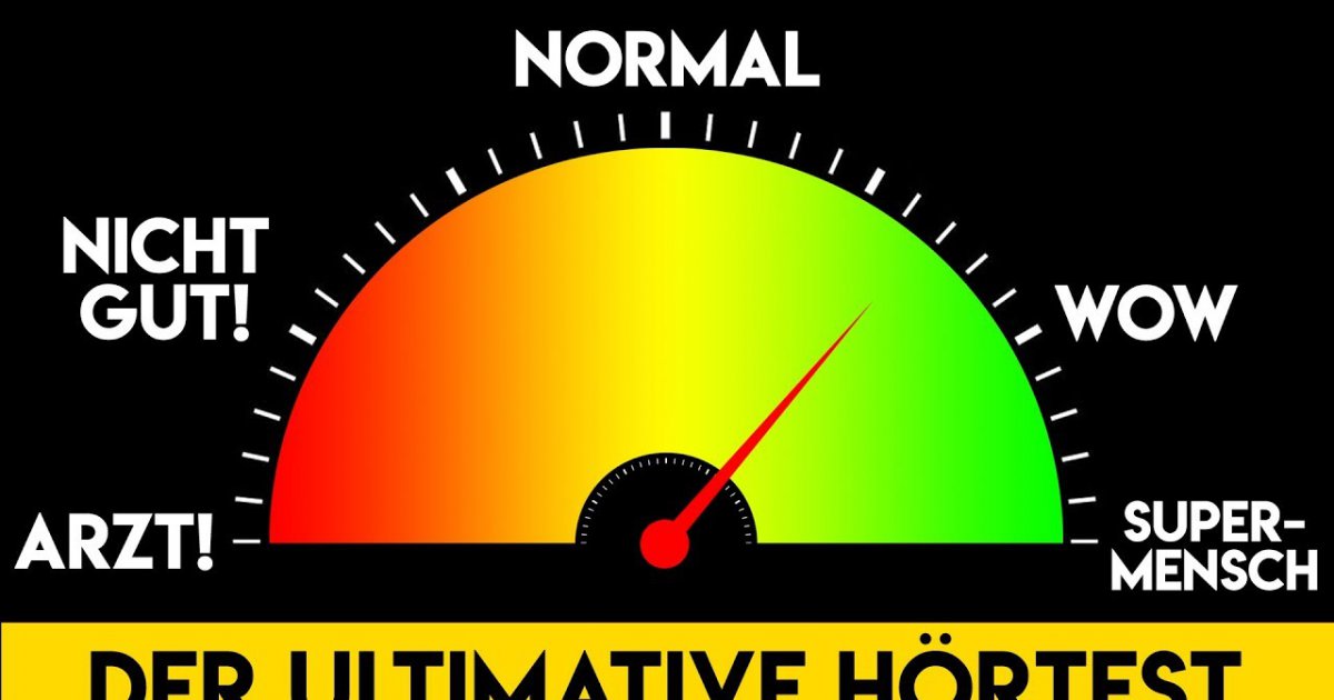 Der ULTIMATIVE Hörtest!