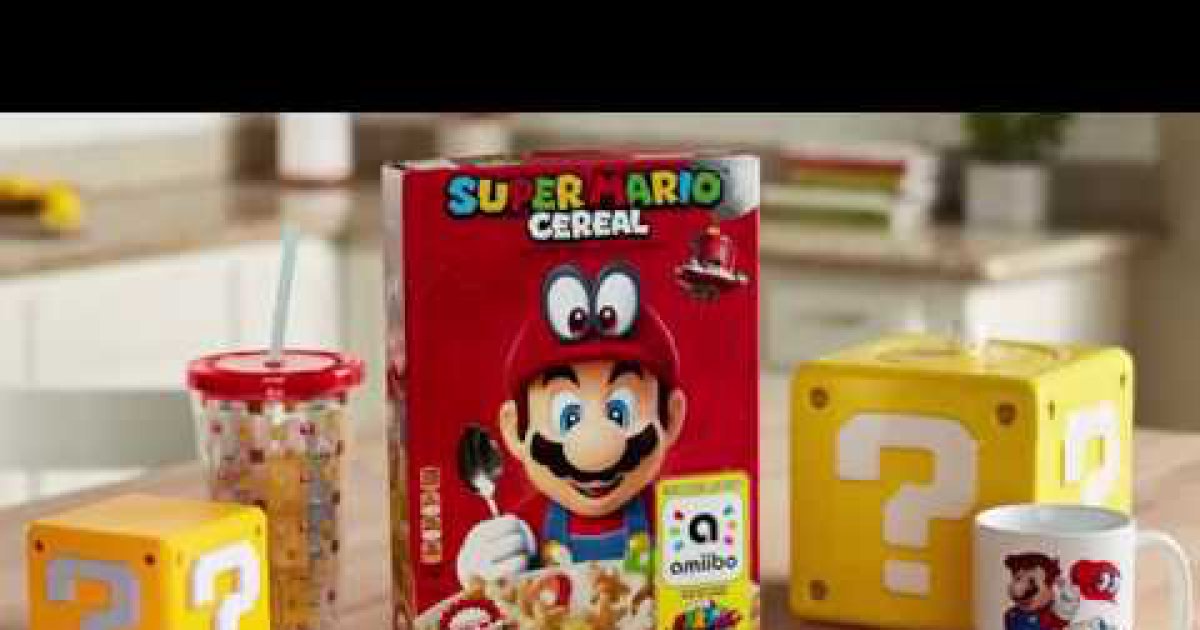 NINTENDO und KELLOGS verkaufen SUPER MARIO CORNFLAKES! KLEMPNER ZUM FRÜHSTÜCK?