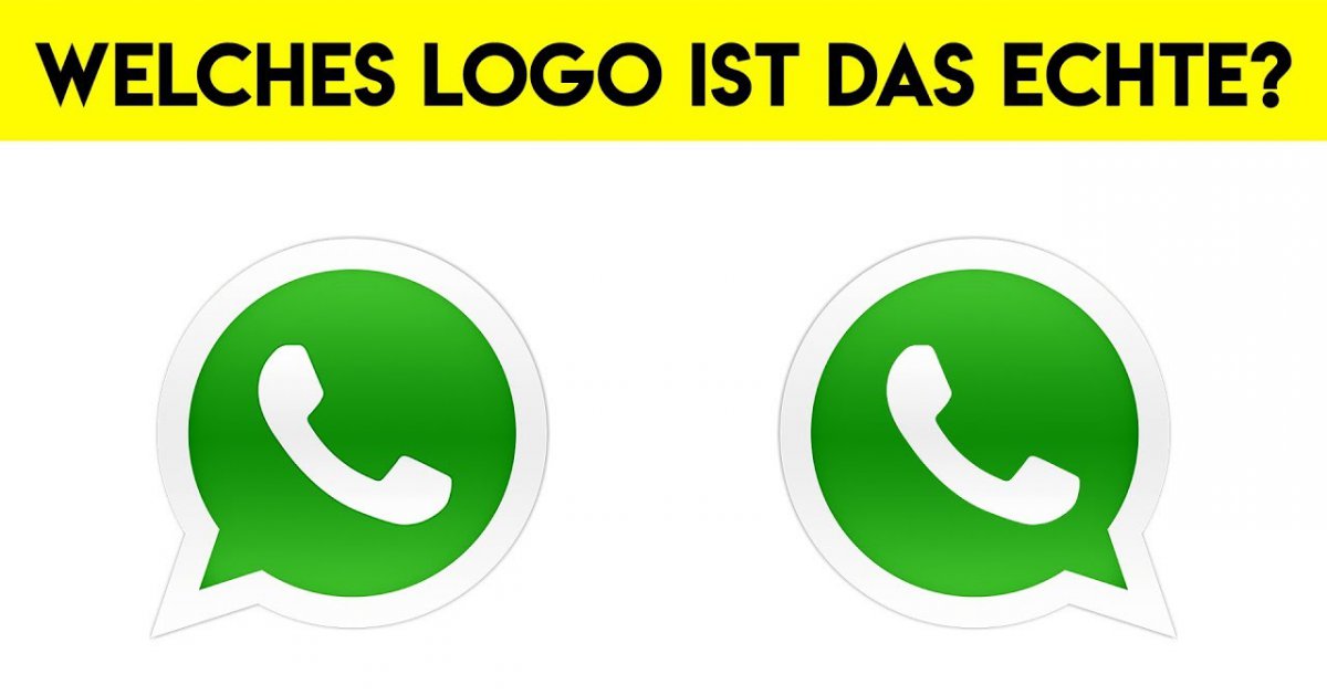Erkennst du das ECHTE Logo?