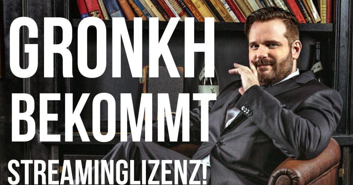 GRONKH ist jetzt 2 FERNSEHSENDER! MEDIENANSTALTEN geben GRONKH eine LIZENZ!