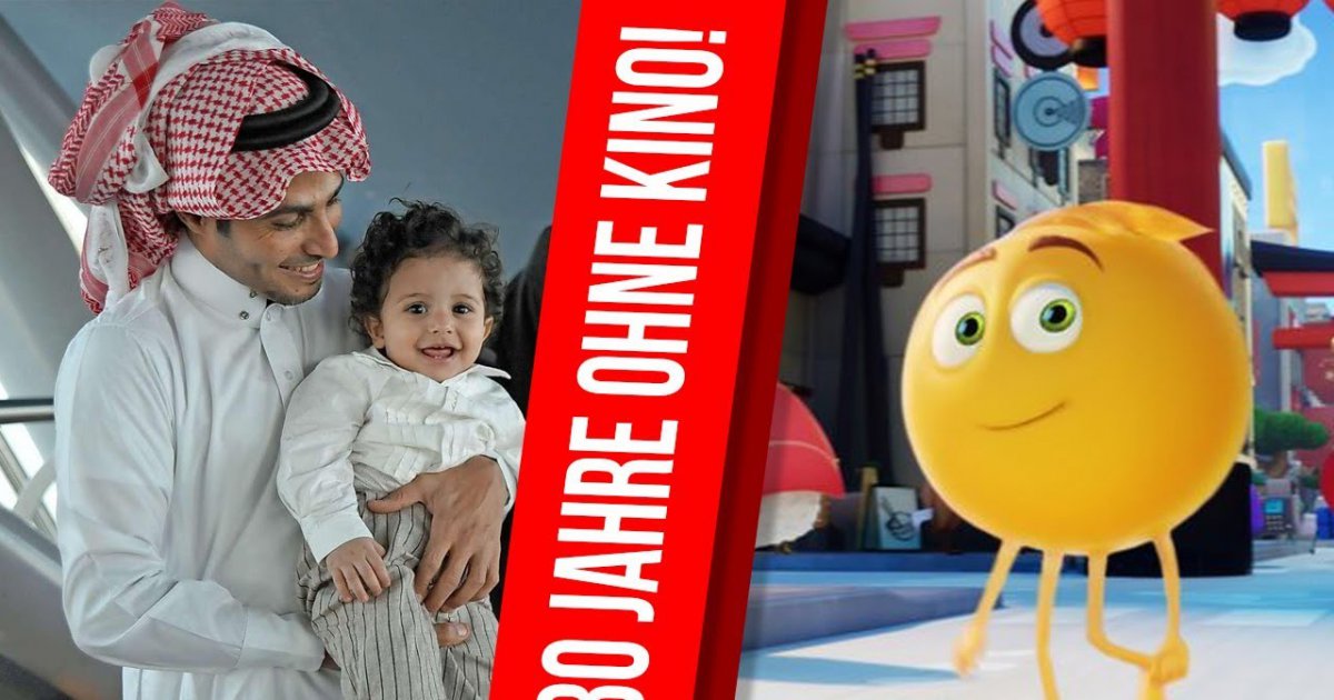 ERSTES KINO in SAUDI ARABIEN seit 30 JAHREN! EMOJI: DER FILM macht den ANFANG!