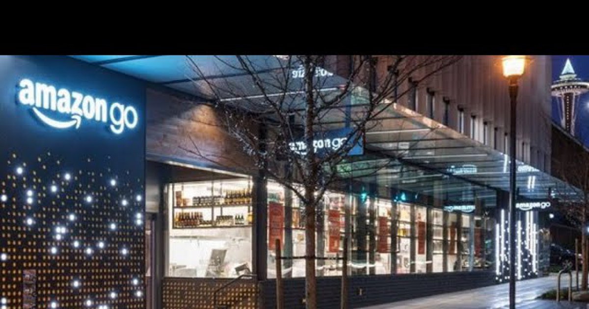 ERSTER AMAZONE STORE ohne KASSE GEÖFFNET! KOMFORT gegen DATENTAUSCH?