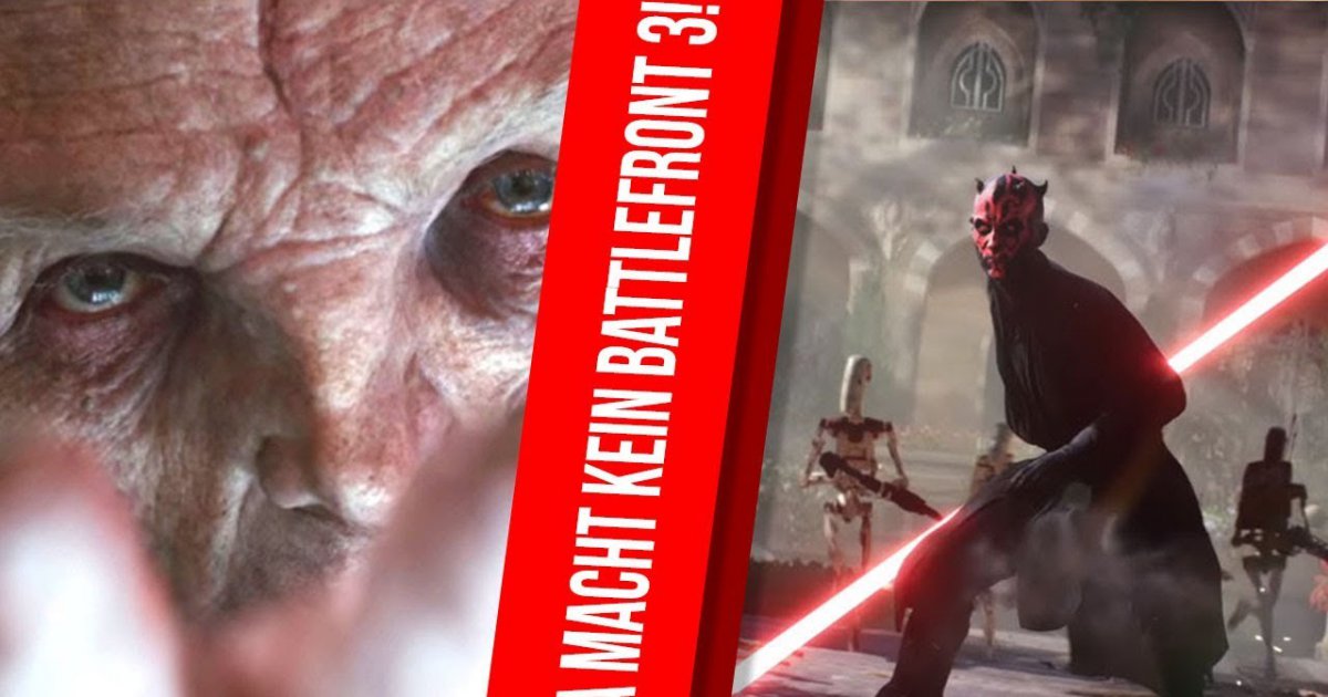 KEIN STAR WARS:  BATTLEFRONT 3 zu STAR WARS: EPISODE 9!