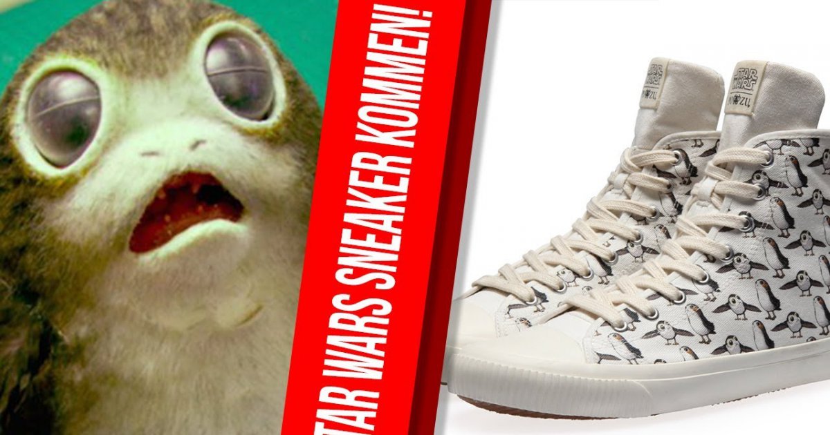 TREND oder MÜLL? STAR WARS bringt SCHUHE im PORGS DESIGN raus!