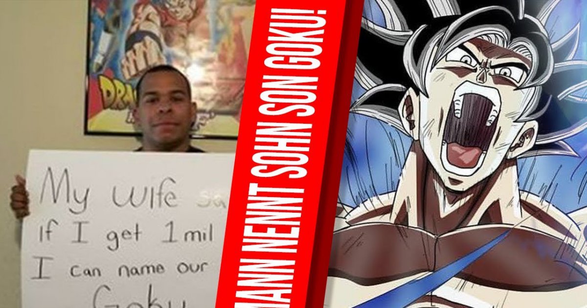 DRAGON BALL FAN nannte seinen SOHN GOKU! DAFÜR SAMMELTE er 1 MILLIONEN LIKES auf FACEBOOK!