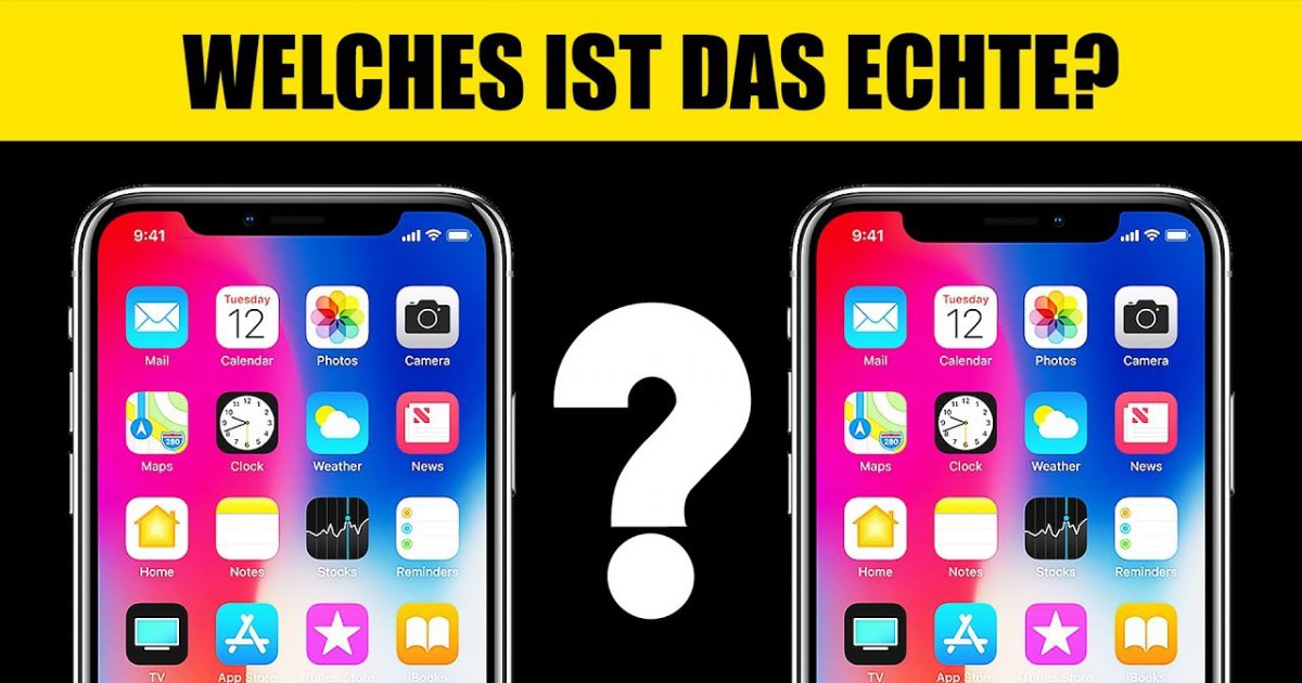 Erkennst DU den UNTERSCHIED?