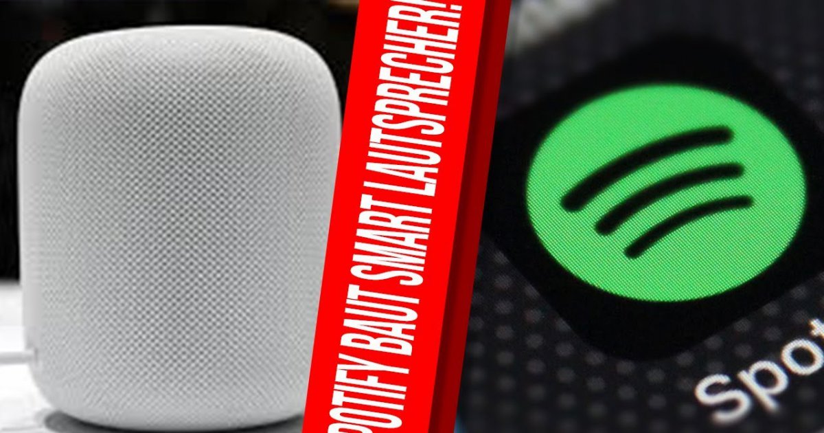 Apple HomePod in Gefahr? Spotify arbeitet an eigenem Smart Lautsprecher!