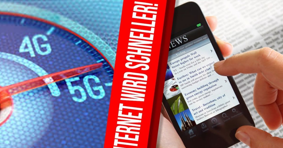 Mobiles Internet bekommt ein Upgrade! 5G ist hundertmal schneller als 4G!