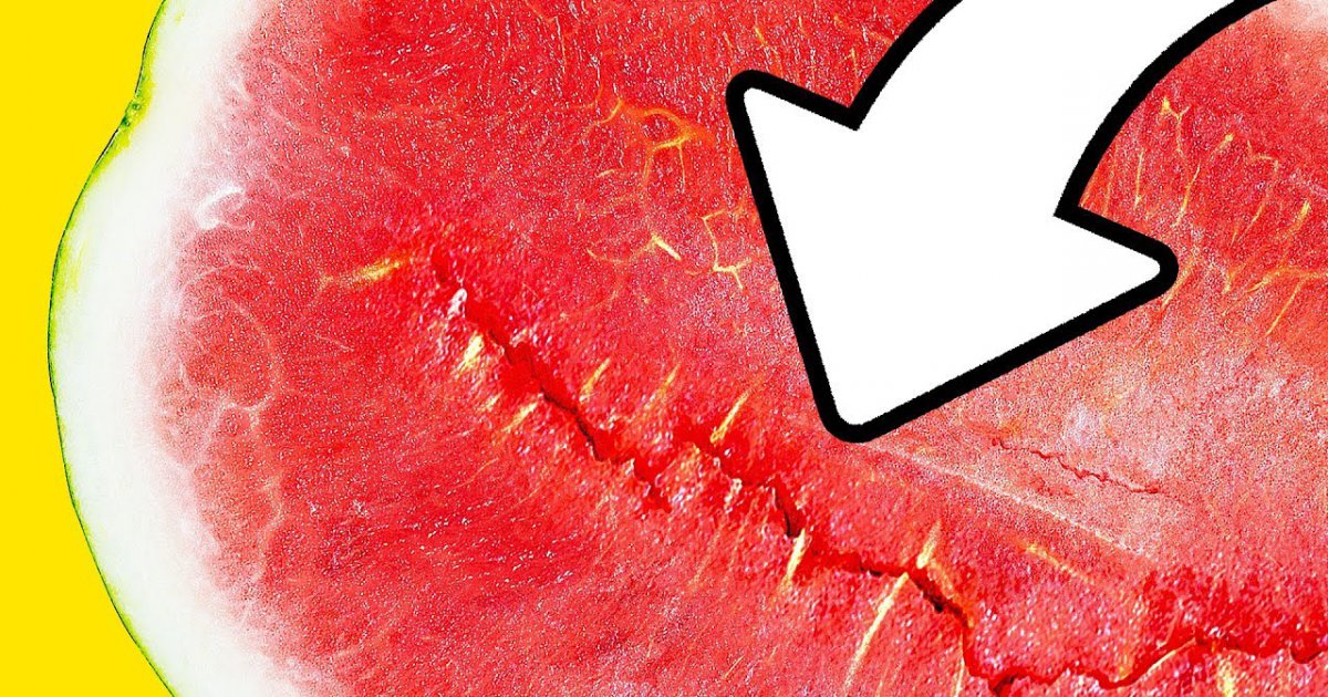 Wenn du eine WASSERMELONE öffnest und DAS siehst - WIRF SIE WEG!
