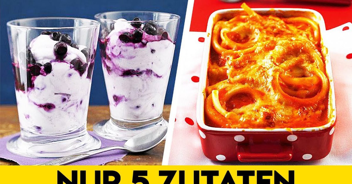 3 SCHNELLE Gerichte mit WENIGEN Zutaten!