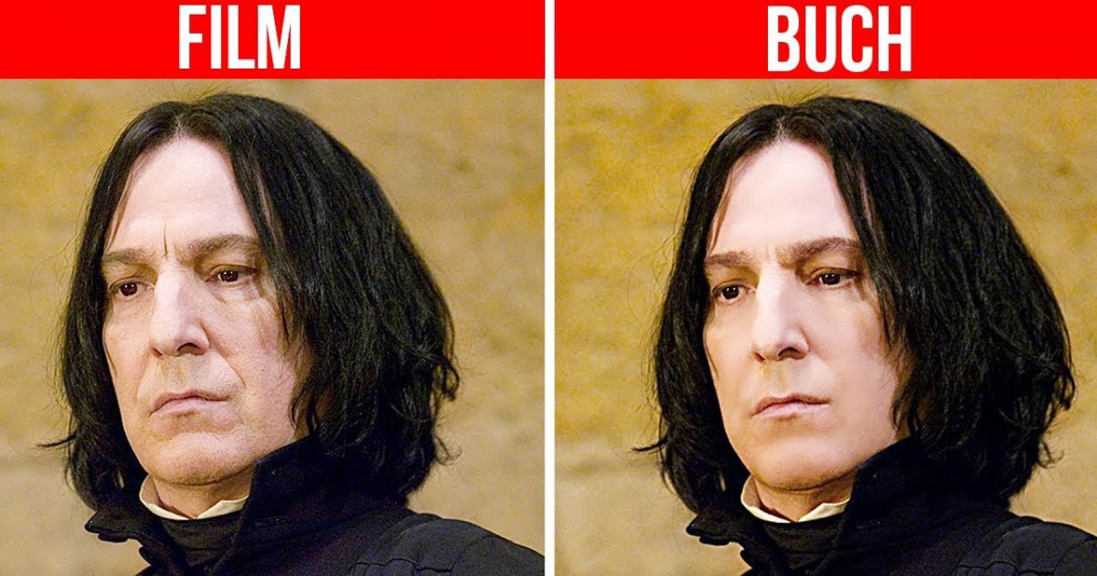 7 Harry Potter Charakter - Film vs. Buch!
