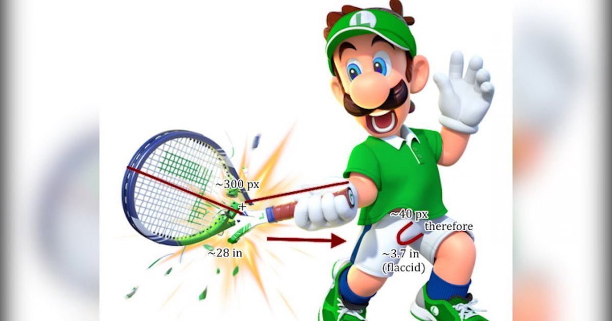 Nintendo Fans in Aufruhe! Tumblr-User errechnet die Größe von Luigis Glied!